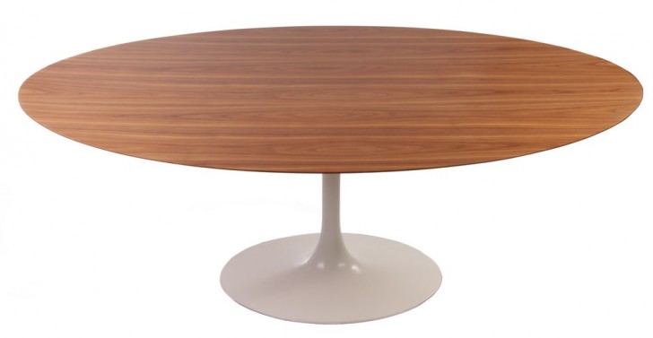 Furniture , 8 Charming Oblong dining table : Table Oval Replica