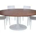  contemporary dining table , 8 Charming Oval Tulip Dining Table In Furniture Category
