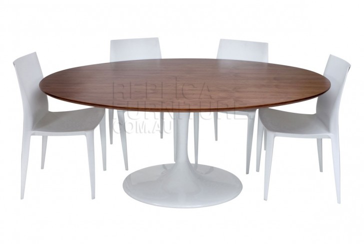 Furniture , 8 Charming Oval tulip dining table :  Contemporary Dining Table