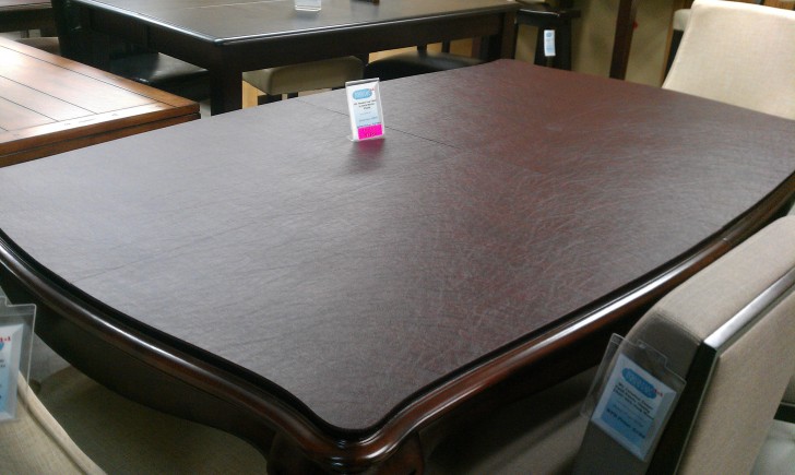 Furniture , 8 Cool Dining table pad protector :  Dining Room Tables
