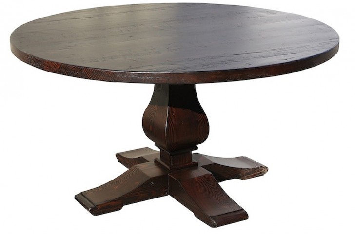 Furniture , 7 Charming Round dining table reclaimed wood :  Dining Table Classic