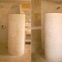  modern bathroom design , 9 Unique Doorless Shower Design Ideas In Bathroom Category