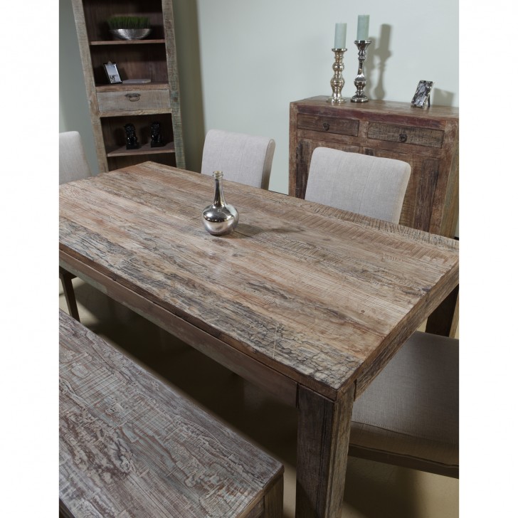 Furniture , 8 Unique Reclaimed teak dining table : Reclaimed Teak Dining Table
