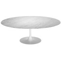  white dining table , 8 Charming Oval Tulip Dining Table In Furniture Category