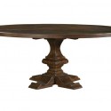 Bernhardt Wood Plank Oval Dining table , 8 Popular Wood Plank Dining Table In Furniture Category