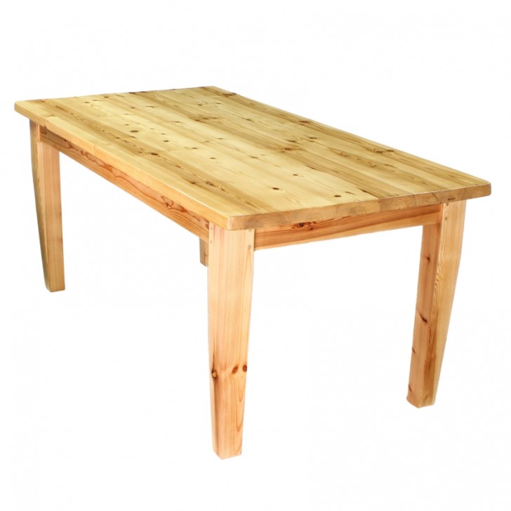 Furniture , 8 Outstanding Pine Farmhouse Dining Table : Country Pin Table