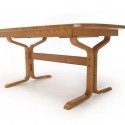Danish Teak Classics Table , 7 Top Modern Trestle Dining Table In Furniture Category