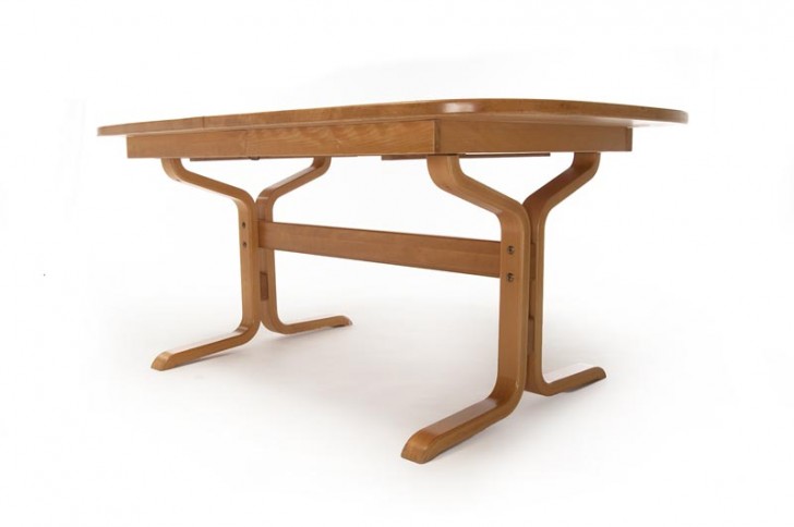 Furniture , 7 Top Modern Trestle Dining Table : Danish Teak Classics Table
