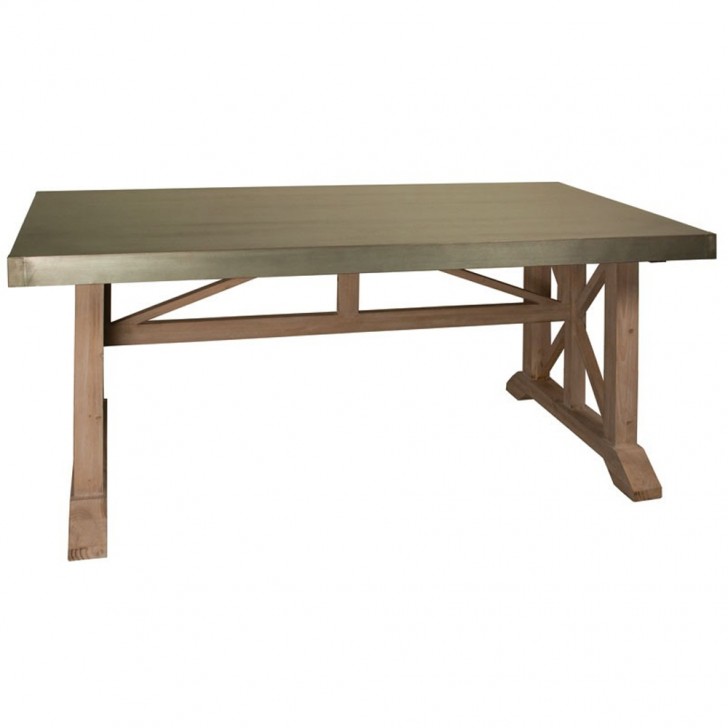 Furniture , 8 Awesome Zinc dining tables : Dining Furniture