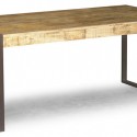Dining Furniture , 8 Best Reclaimed Wood Dining Table Metal Legs In Furniture Category