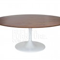 Dining Table in Walnut , 7 Gorgeous Oval Tulip Dining Table In Furniture Category