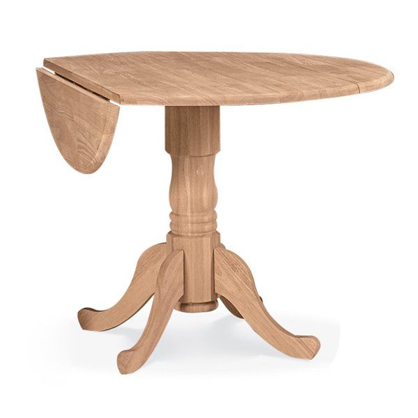 Furniture , 7 Stunning Round pedestal dining table with leaf : Dining Tables At Linens