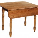 Drop Leaf Amish Dining Table , 7 Unique Amish Dining Room Tables In Furniture Category