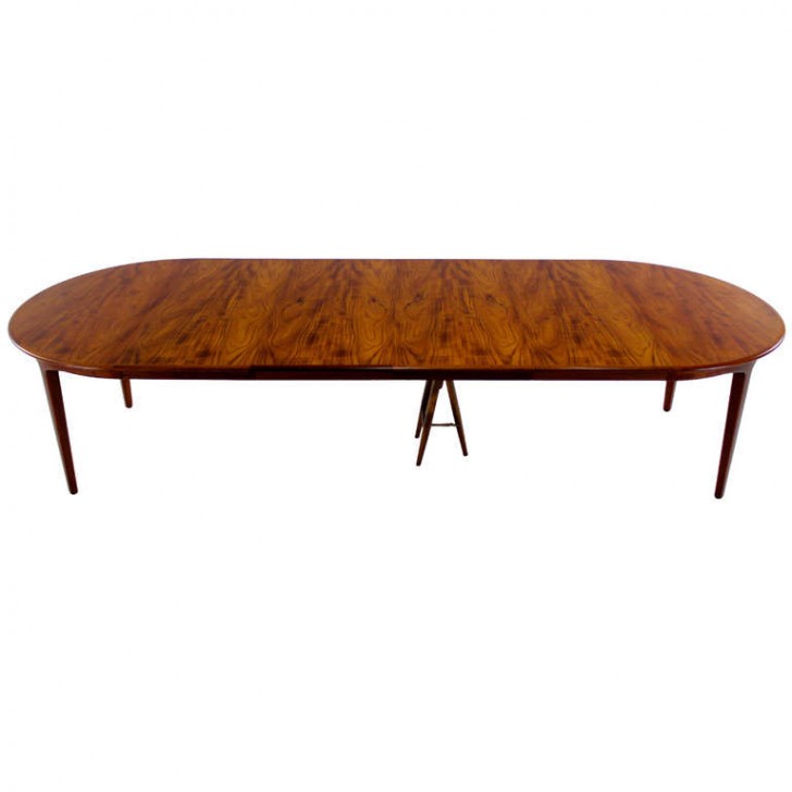 Furniture , 7 Top Modern Expandable Dining Table : Expandable Danish Modern Teak Dining Table