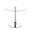 Furniture , 7 Lovely Zuo Modern Dining Table : Galaxy Round Glass Dining Table