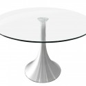 Glasss Round Dining Table , 7 Popular Saarinen Dining Table Reproduction In Furniture Category