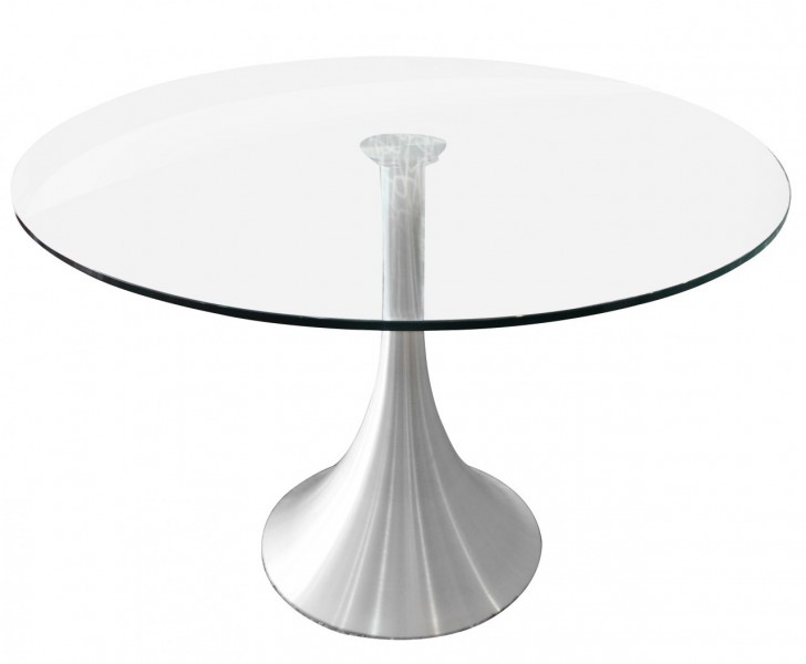 Furniture , 7 Popular Saarinen Dining Table Reproduction : Glasss Round Dining Table