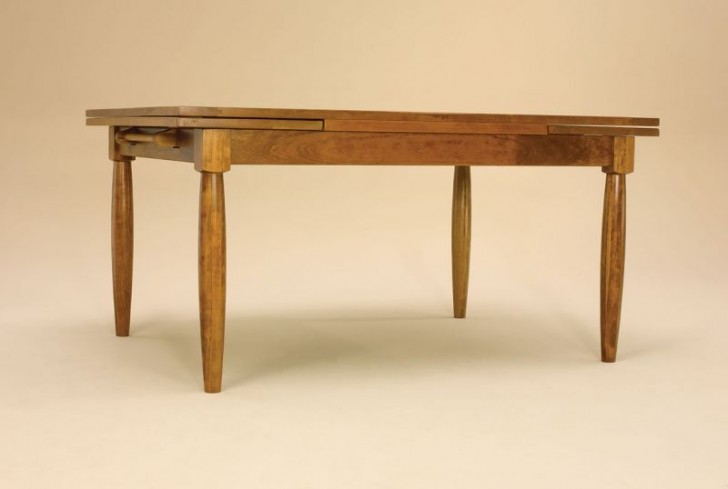 Furniture , 8 Charming Stowaway dining table : Handcrafted Stowaway Dining Table