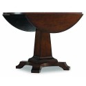 Furniture , 7 Stunning Round pedestal dining table with leaf : Hooker Abbott Place