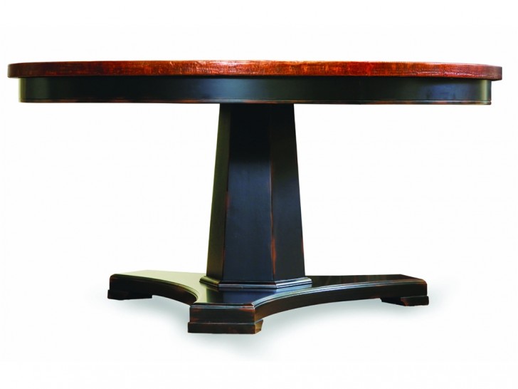 Furniture , 9 Popular 60 inch Round pedestal dining table : Hooker Furniture Dining Room