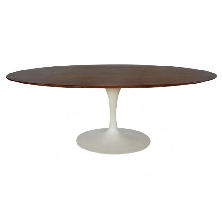 Furniture , 8 Charming Saarinen Dining Table Oval : Knoll Oval Dining Table