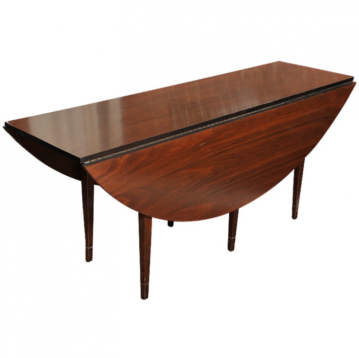 Furniture , 8 Fabulous Drop Leaf Dining Table For Small Spaces : Mahogany Drop Leaf Table