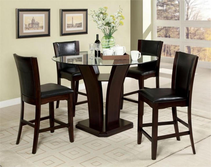 Dining Room , 8 Lovely Counter Height Dining Room Table Sets : Manhattan Counte RHeight Dining Set