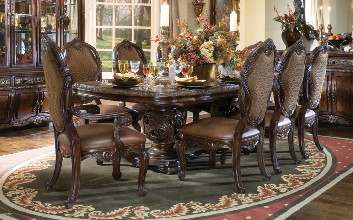Furniture , 8 Nice Aico dining table : Manor Formal Dining Table
