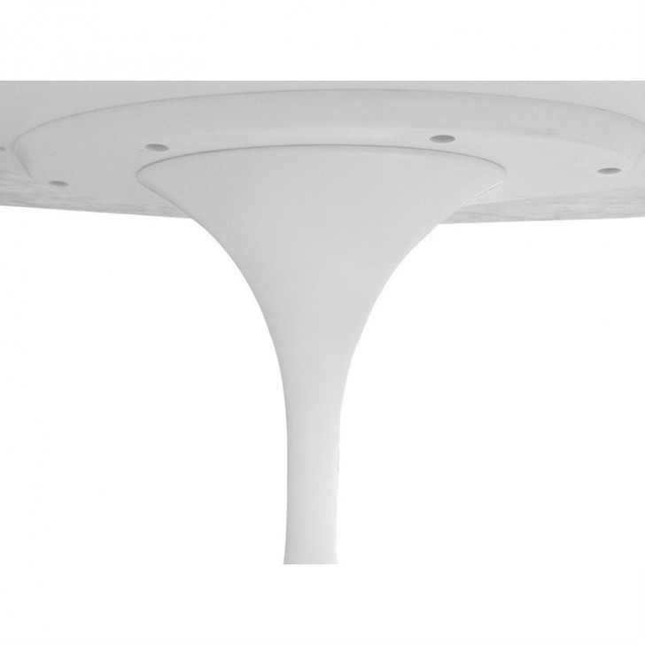 Furniture , 7 Popular Saarinen Dining Table Reproduction : Marble Oval Dining Table