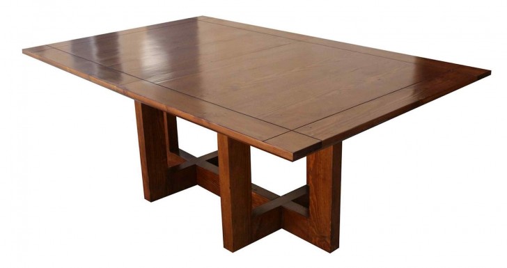 Furniture , 7 Top Modern Trestle Dining Table : Metro Modern Extension Trestle Dining Table
