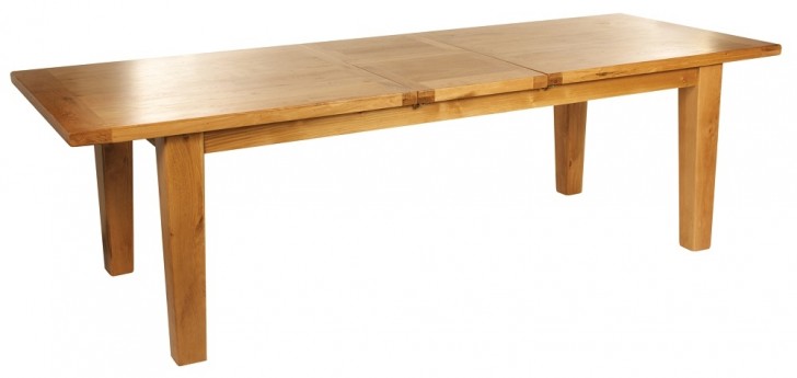 Furniture , 6 Unique Extendable Dining Table Seats 10 : Oak Extending Dining Table