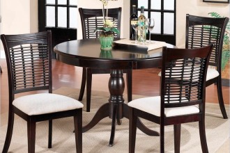 800x800px 8 Amazing Round Pedestal Dining Table Set Picture in Dining Room