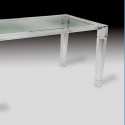 Philipe Acrylic Dining Table , 8 Gorgeous Lucite Dining Tables In Furniture Category