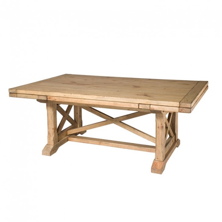 Furniture , 6 Top Kincaid dining table : Refractory Trestle Table