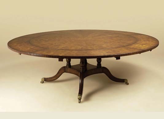 Furniture , 8 Excellent Maitland smith dining table : Regency Round Dining Table