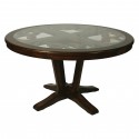 Furniture , 8 Good Round expandable dining table : Round Dining Table image
