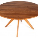 Furniture , 7 Stunning Reclaimed wood dining table san francisco : Round Dining Table