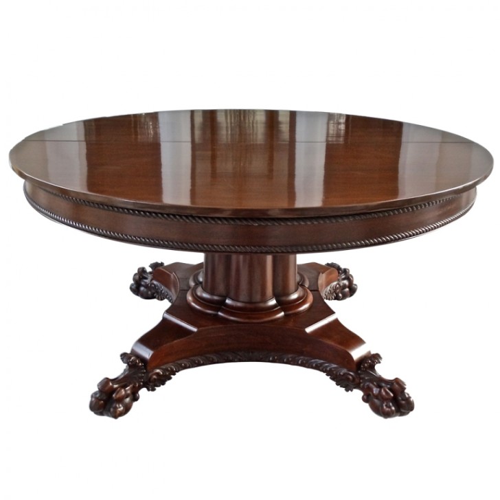 Furniture , 7 Fabulous Expandable round dining room tables : Round Expanding Dining Table