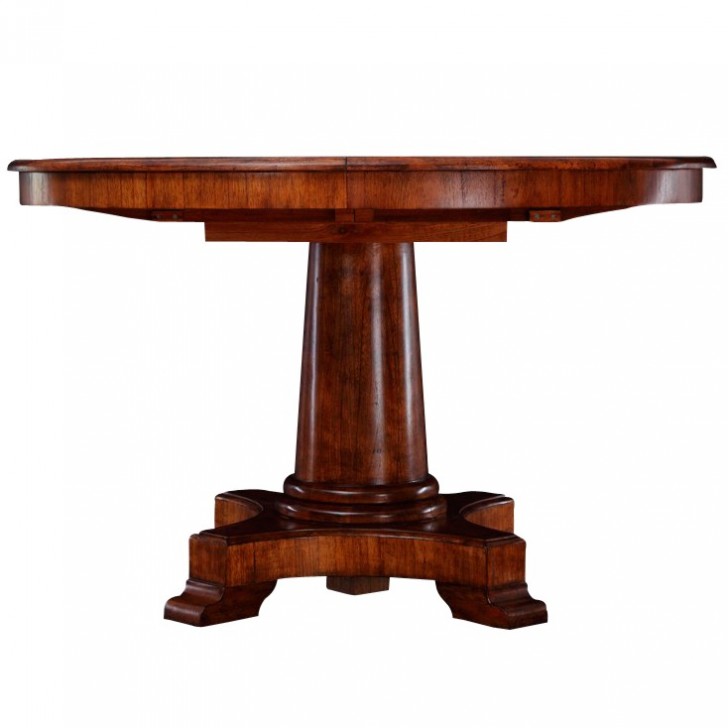 Furniture , 8 Popular Hemingway dining table : Round Extending Dining Table