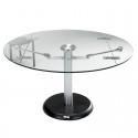 Round Glass Dining Table , 8 Nice Expandable Glass Dining Table In Furniture Category