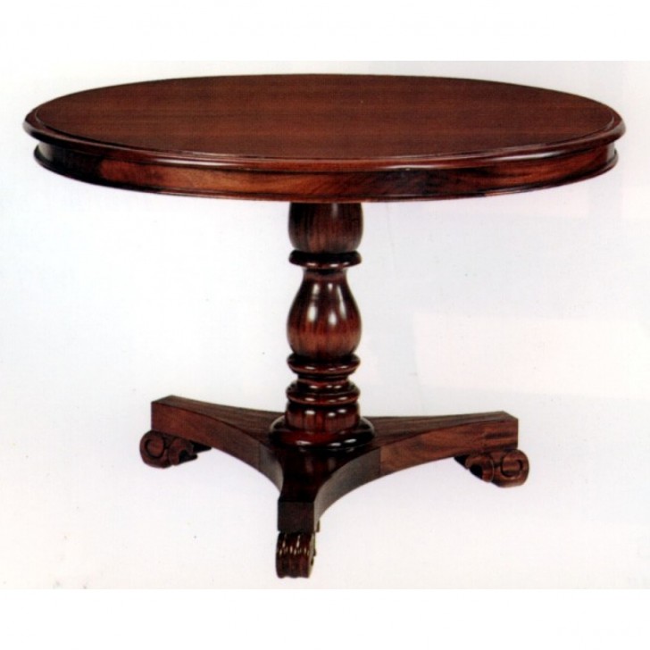 Furniture , 7 Awesome Round Pedestal Dining Tables : Round Pedestal Dining Table