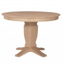 Round Pedestal Table , 8 Fabulous Unfinished Round Dining Table In Furniture Category