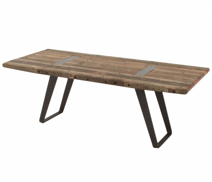 Furniture , 7 Charming Salvaged Wood Dining Tables : Rustic Salvaged Wood Dining Tables