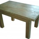 Solid Wood Table , 8 Popular Wood Plank Dining Table In Furniture Category