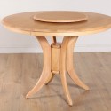 Somerset Round Dining Room Table , 8 Stunning Dining Room Tables With Lazy Susan In Dining Room Category