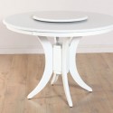 Somerset Round Dining Room Table , 8 Awesome Round Dining Table With Lazy Susan In Furniture Category