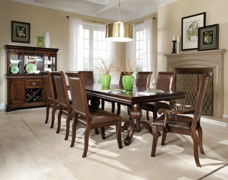 Dining Room , 6 Good Round Table Pads for Dining Room Tables : Standard Furniture Dining Room Table