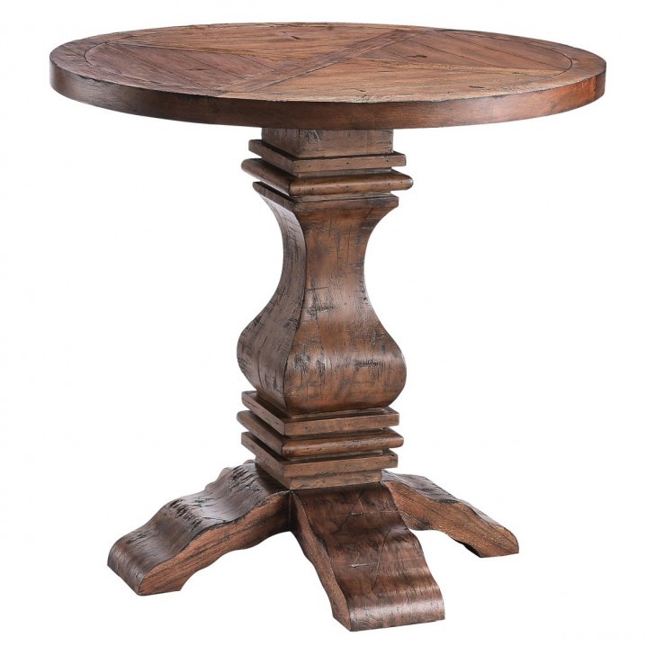 Dining Room , 8 Awesome Reclaimed wood round dining room table : Table For Dining Room
