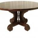 Table in Reclaimed Wood , 7 Awesome Reclaimed Wood Round Dining Tables In Furniture Category
