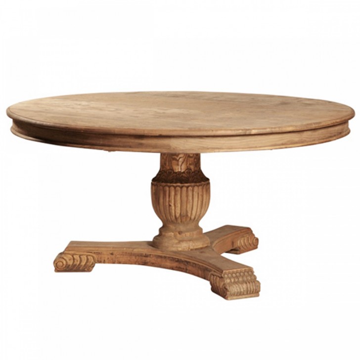 Dining Room , 8 Awesome Reclaimed wood round dining room table : Table With Reclaimed Wood